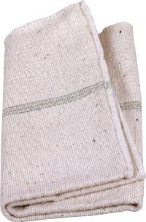 HADR NA PODLAHU MONO, tkaný, bavlna, mimořádně silný, 60 x 60 cm, bílý
