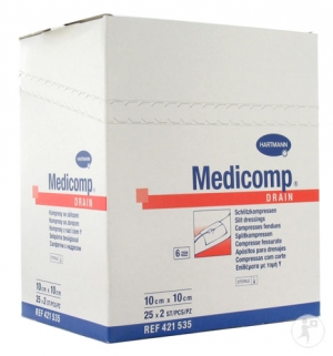 Medicomp Drain 6vrstv. 7,5x7,5cm  25x2ks