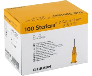 Sterican insul.0,30x12mm žlutá (100)
