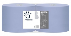 Utěrky papírové průmyslové Standard, 1000 útržků, modré